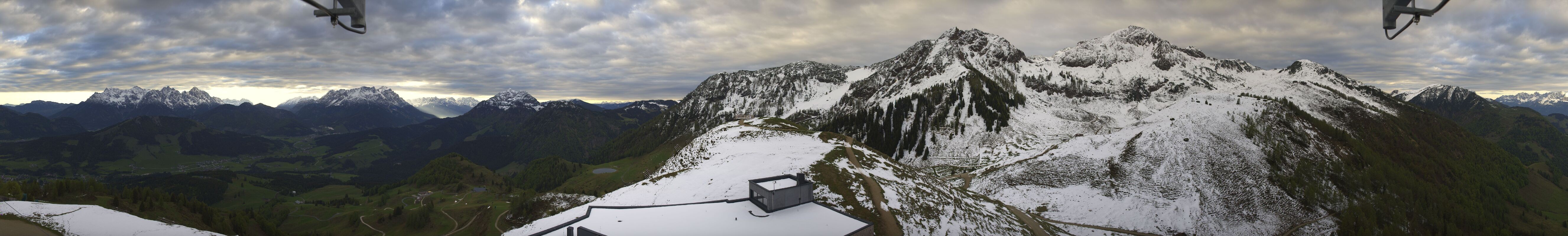 Archiv Foto Webcam Panorama vom Lärchfilzkogel 1645m