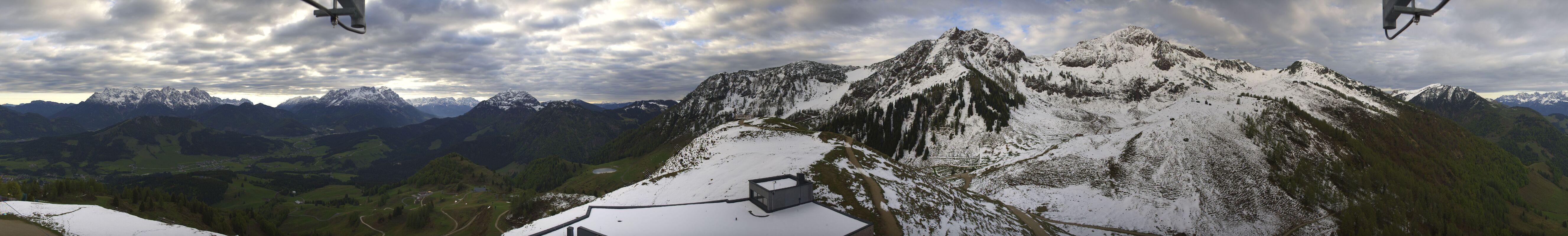 Archiv Foto Webcam Panorama vom Lärchfilzkogel 1645m