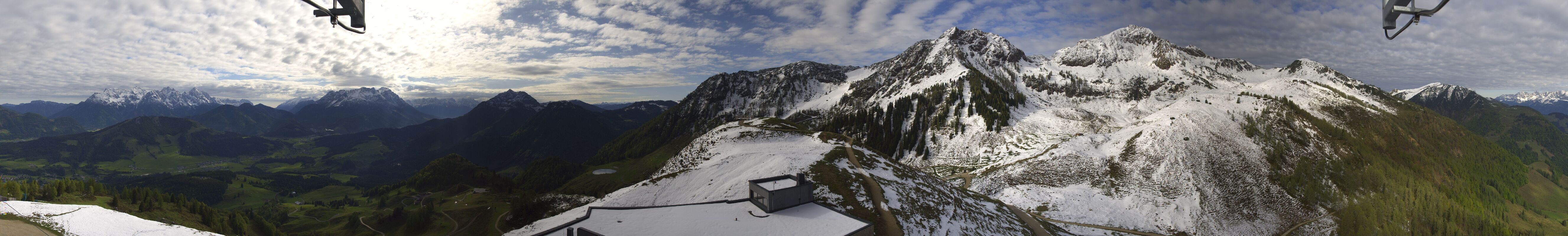 Archiv Foto Webcam Panorama vom Lärchfilzkogel 1645m