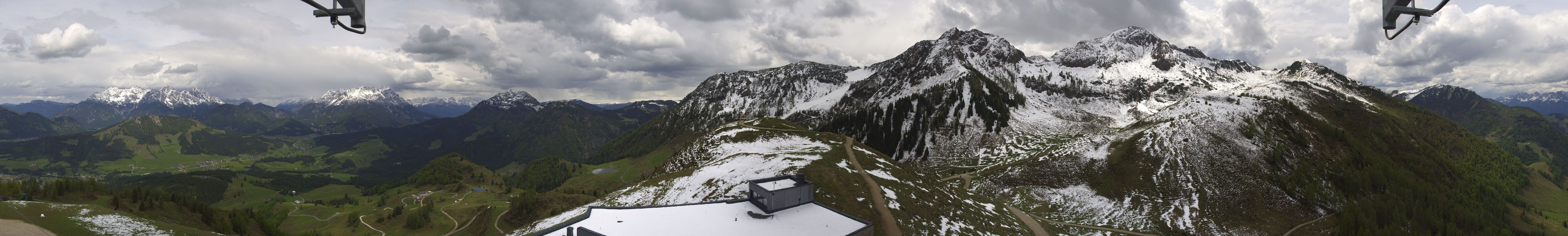 Archiv Foto Webcam Panorama vom Lärchfilzkogel 1645m