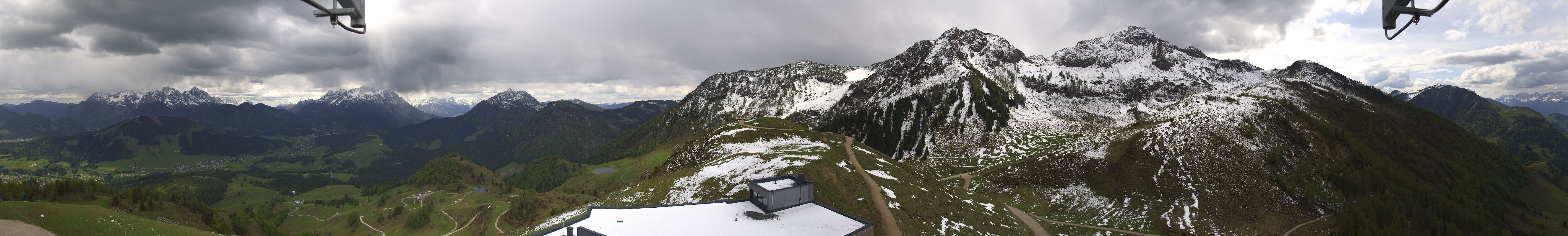 Archiv Foto Webcam Panorama vom Lärchfilzkogel 1645m