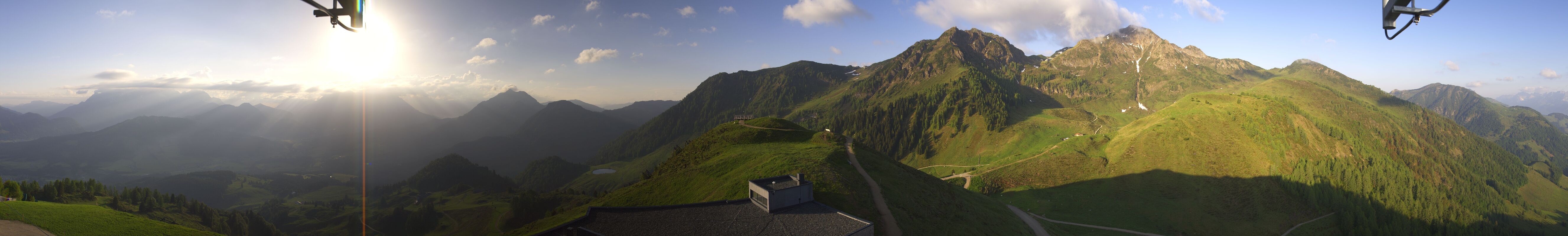 Archiv Foto Webcam Panorama vom Lärchfilzkogel 1645m