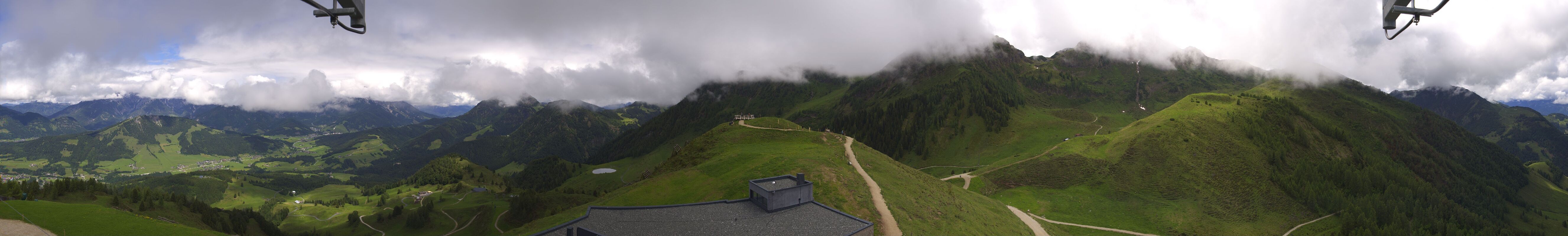 Archiv Foto Webcam Panorama vom Lärchfilzkogel 1645m