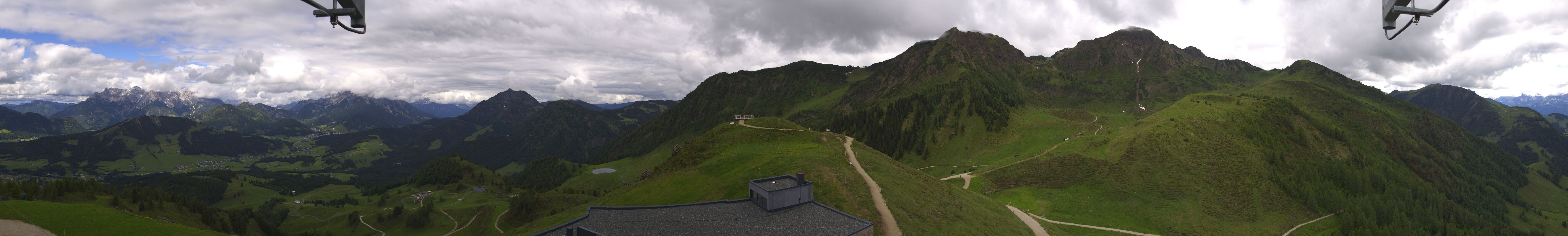 Archiv Foto Webcam Panorama vom Lärchfilzkogel 1645m
