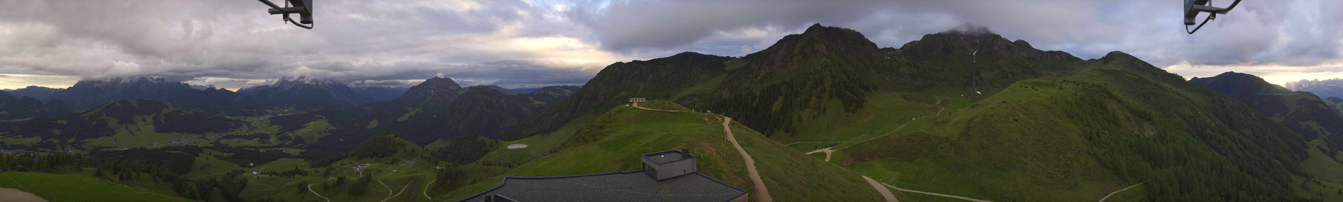 Archiv Foto Webcam Panorama vom Lärchfilzkogel 1645m