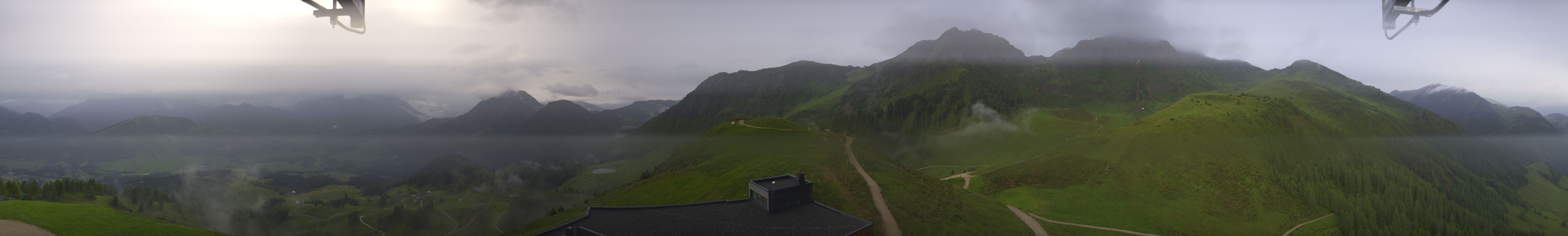 Archiv Foto Webcam Panorama vom Lärchfilzkogel 1645m
