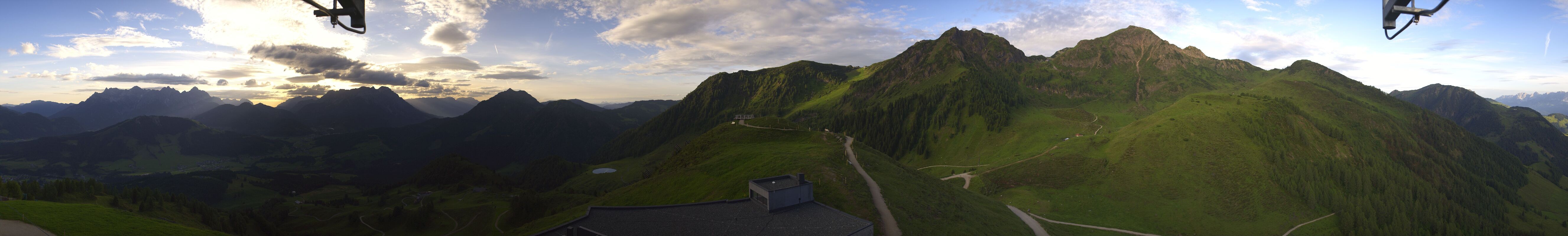 Archiv Foto Webcam Panorama vom Lärchfilzkogel 1645m