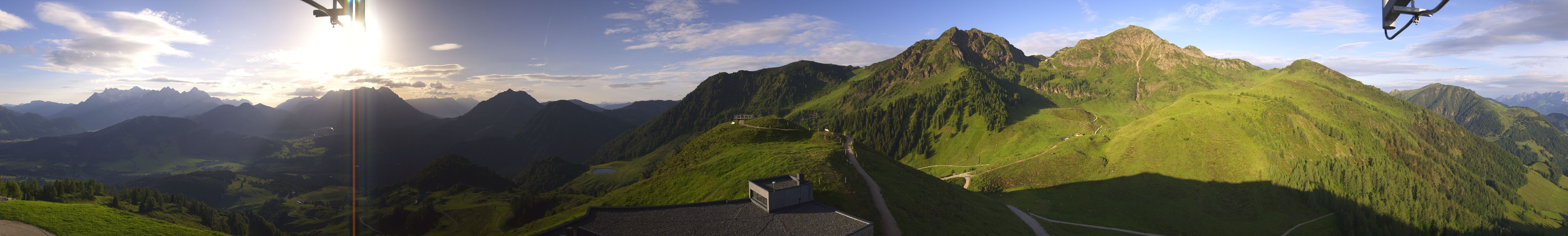 Archiv Foto Webcam Panorama vom Lärchfilzkogel 1645m