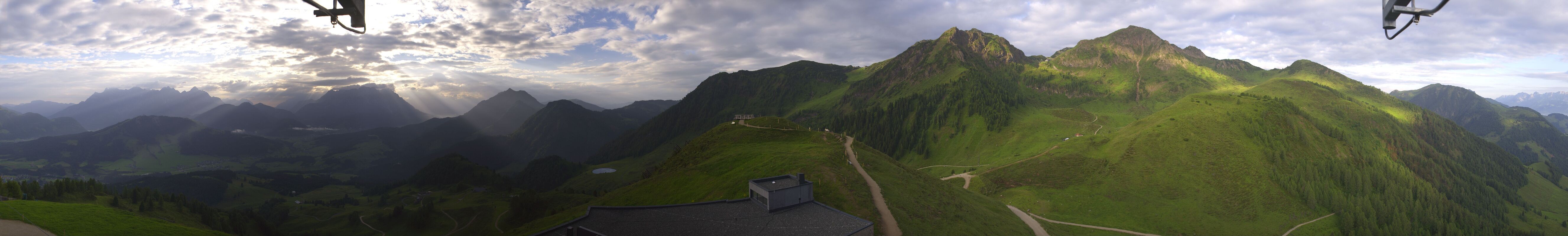 Archiv Foto Webcam Panorama vom Lärchfilzkogel 1645m