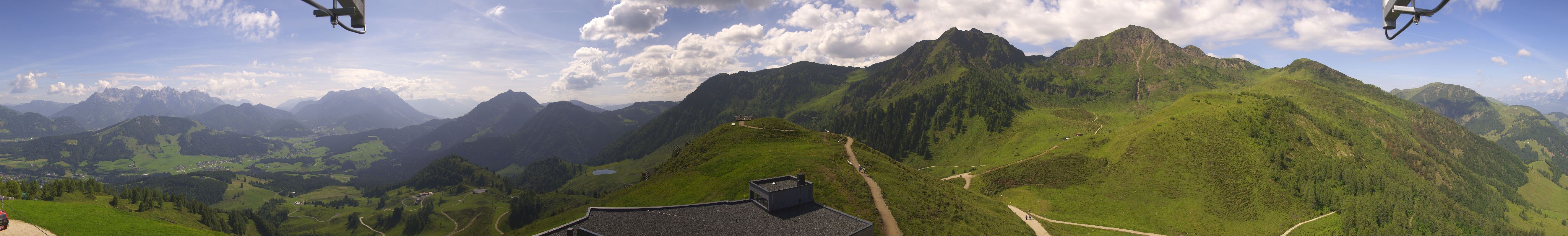Archiv Foto Webcam Panorama vom Lärchfilzkogel 1645m