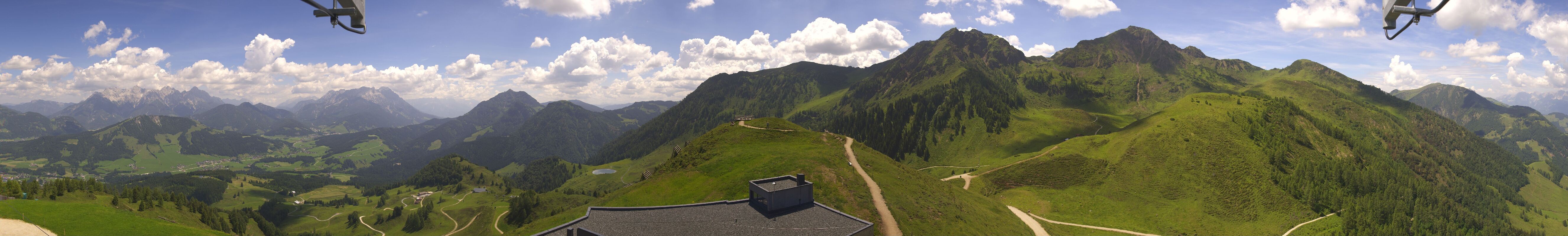 Archiv Foto Webcam Panorama vom Lärchfilzkogel 1645m