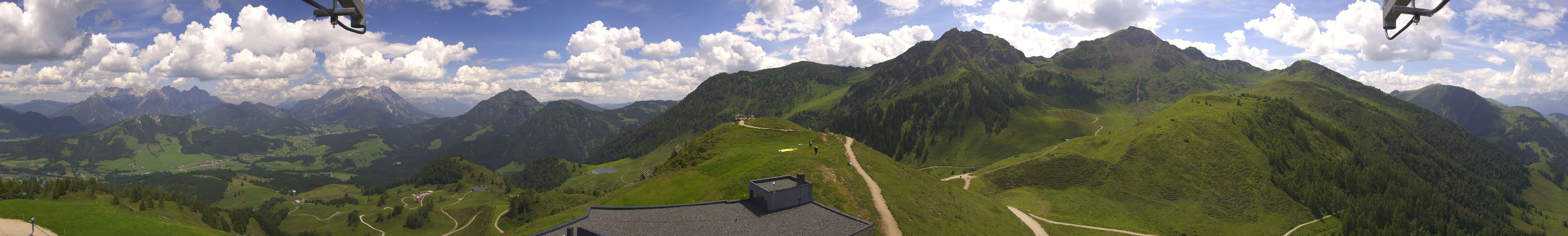 Archiv Foto Webcam Panorama vom Lärchfilzkogel 1645m