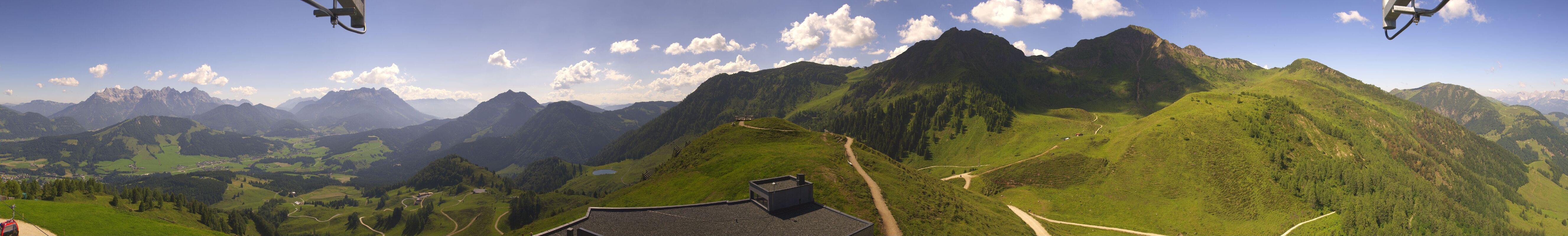 Archiv Foto Webcam Panorama vom Lärchfilzkogel 1645m