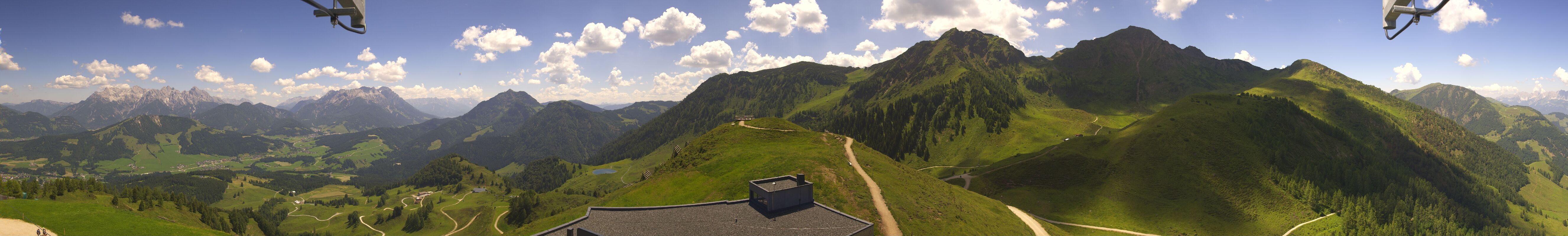Archiv Foto Webcam Panorama vom Lärchfilzkogel 1645m