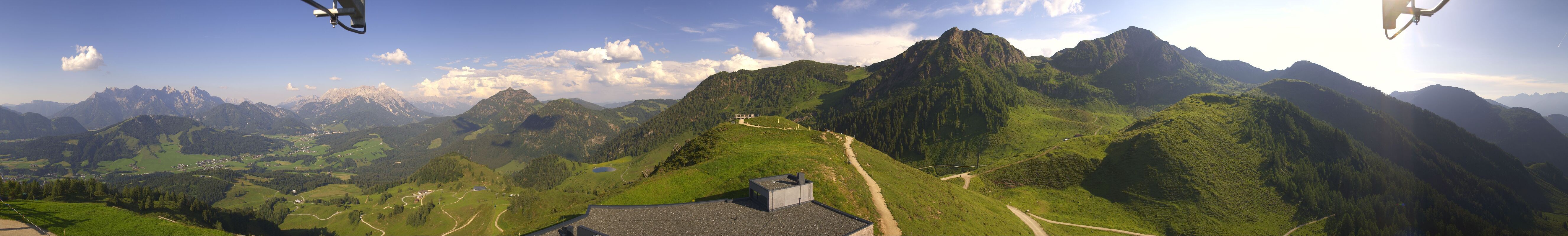 Archiv Foto Webcam Panorama vom Lärchfilzkogel 1645m