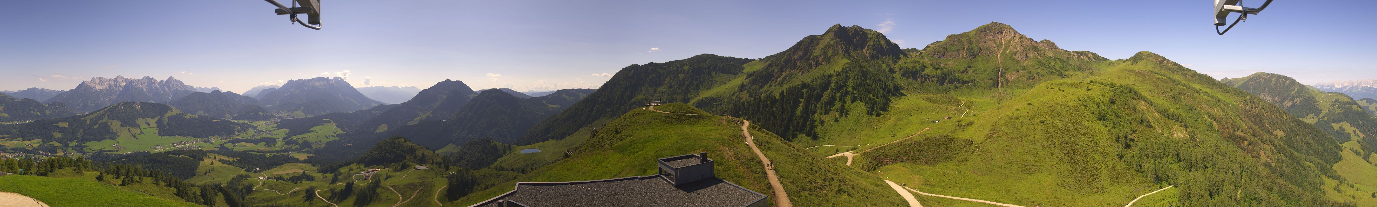 Archiv Foto Webcam Panorama vom Lärchfilzkogel 1645m