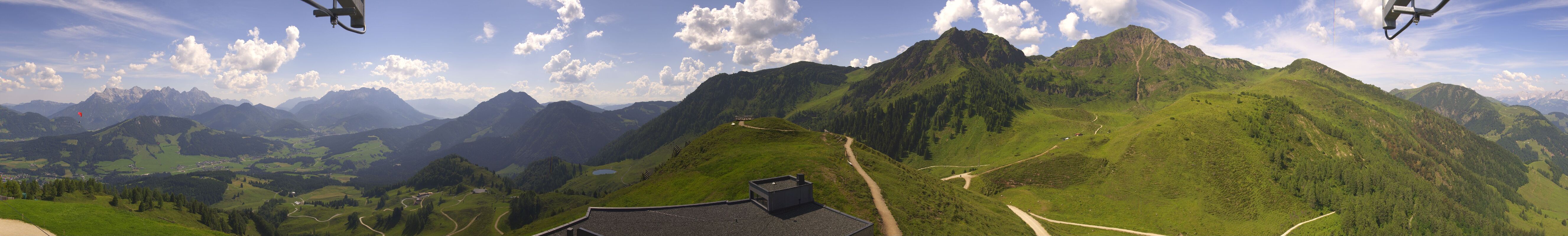 Archiv Foto Webcam Panorama vom Lärchfilzkogel 1645m