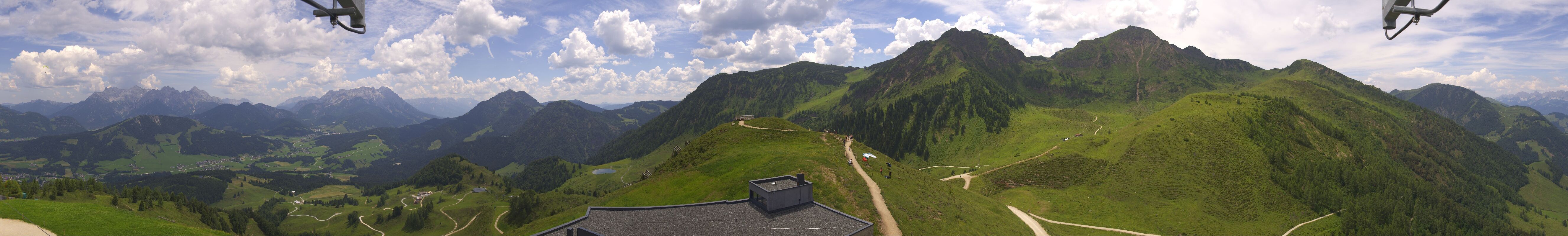 Archiv Foto Webcam Panorama vom Lärchfilzkogel 1645m