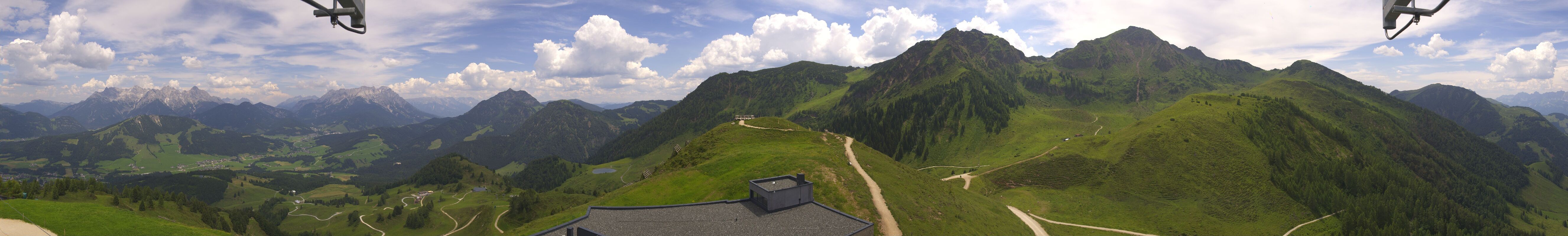 Archiv Foto Webcam Panorama vom Lärchfilzkogel 1645m