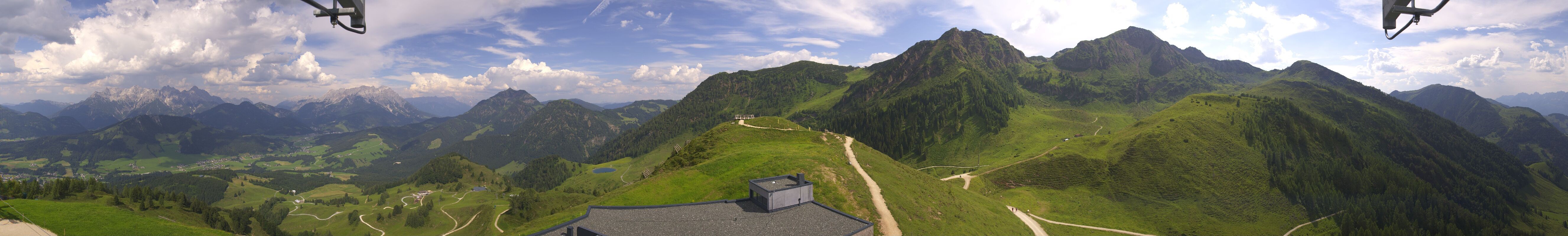 Archiv Foto Webcam Panorama vom Lärchfilzkogel 1645m