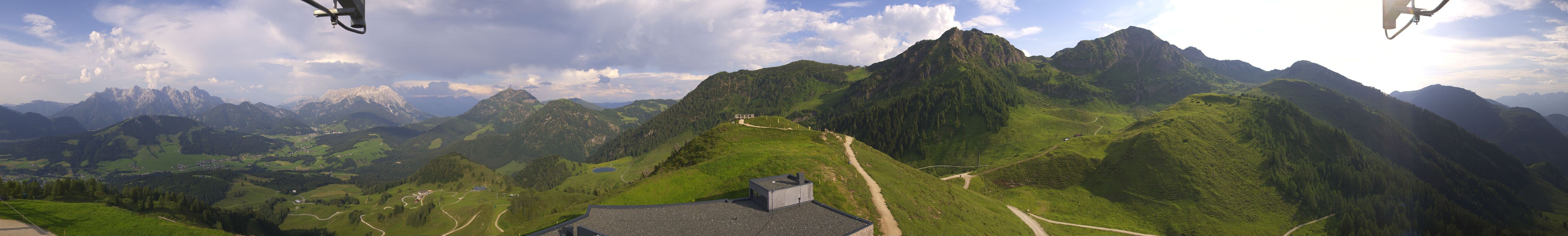 Archiv Foto Webcam Panorama vom Lärchfilzkogel 1645m