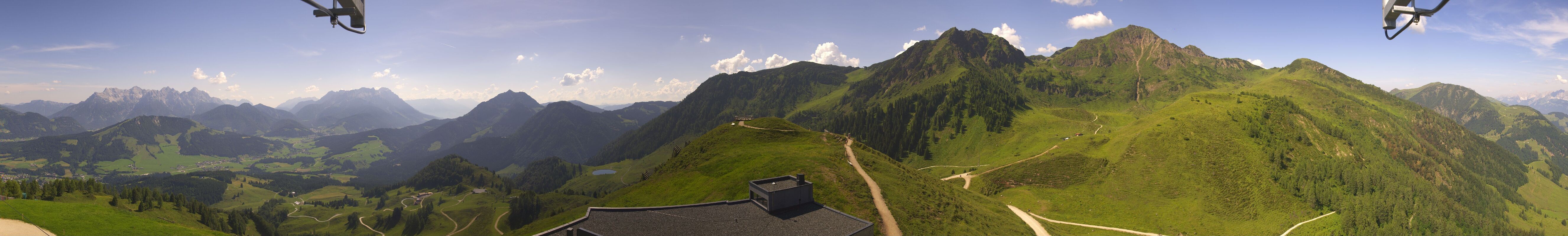 Archiv Foto Webcam Panorama vom Lärchfilzkogel 1645m