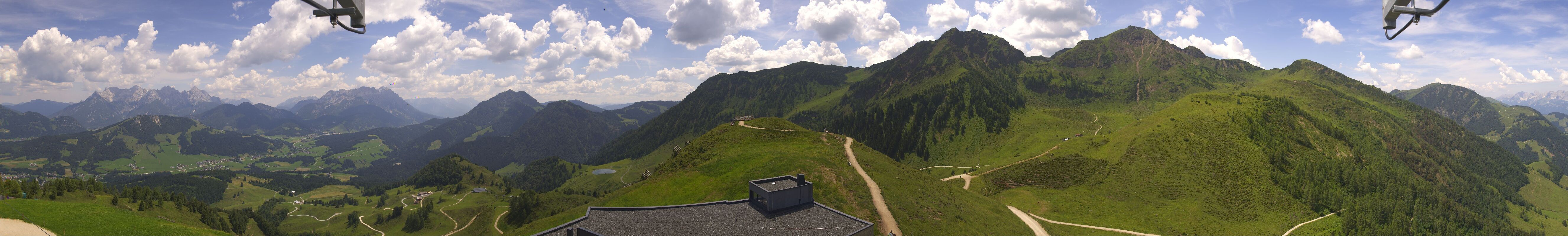 Archiv Foto Webcam Panorama vom Lärchfilzkogel 1645m