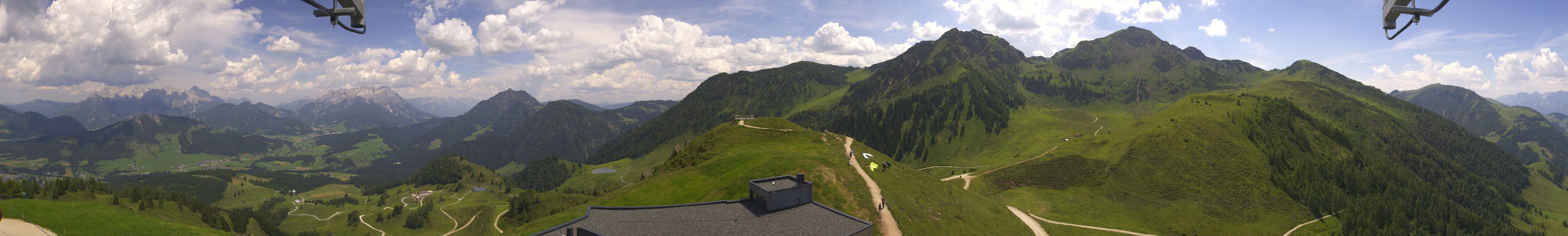 Archiv Foto Webcam Panorama vom Lärchfilzkogel 1645m