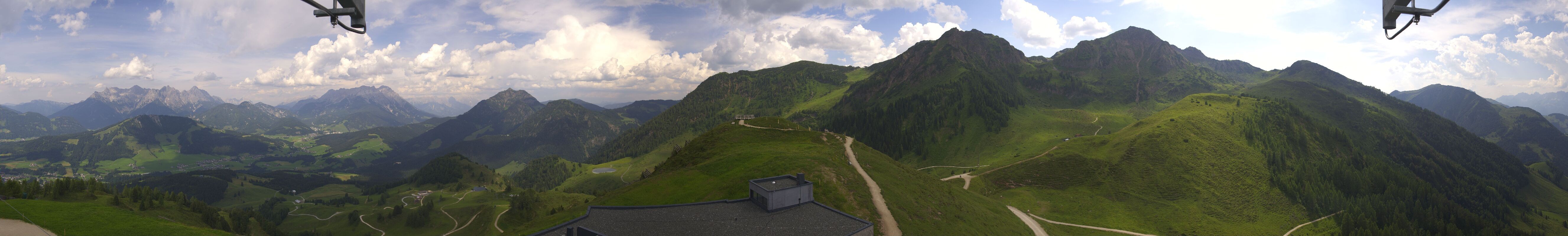 Archiv Foto Webcam Panorama vom Lärchfilzkogel 1645m