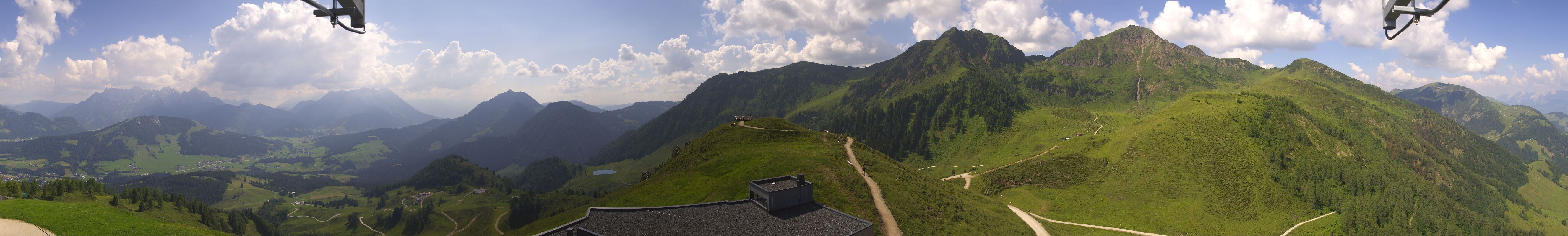 Archiv Foto Webcam Panorama vom Lärchfilzkogel 1645m