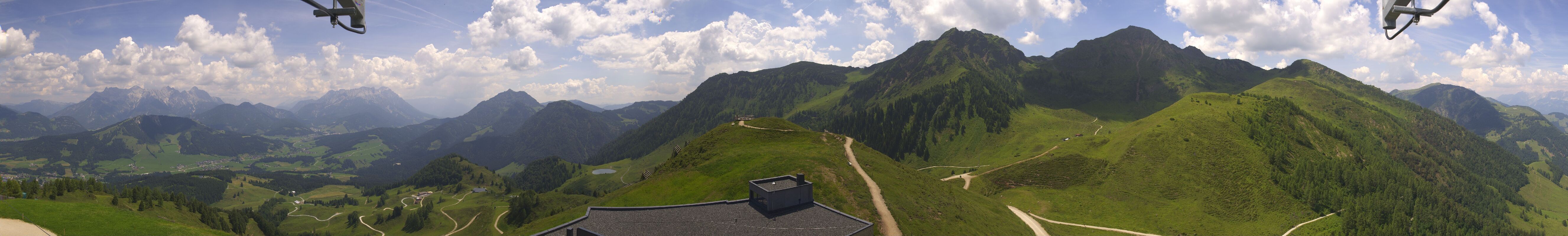 Archiv Foto Webcam Panorama vom Lärchfilzkogel 1645m