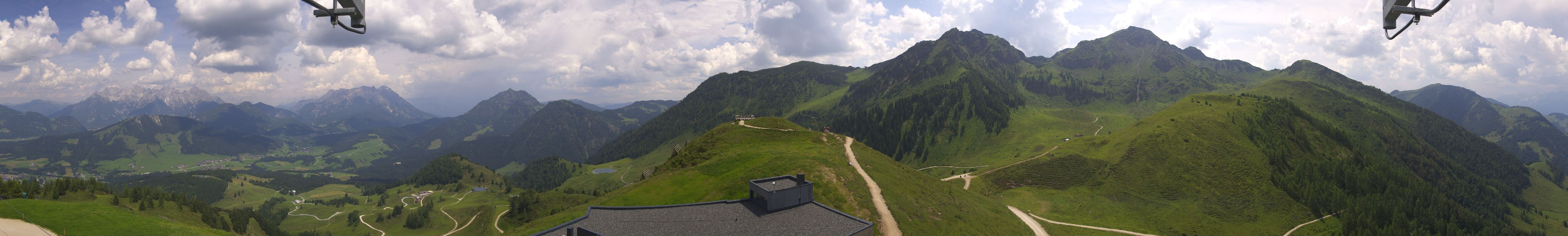 Archiv Foto Webcam Panorama vom Lärchfilzkogel 1645m