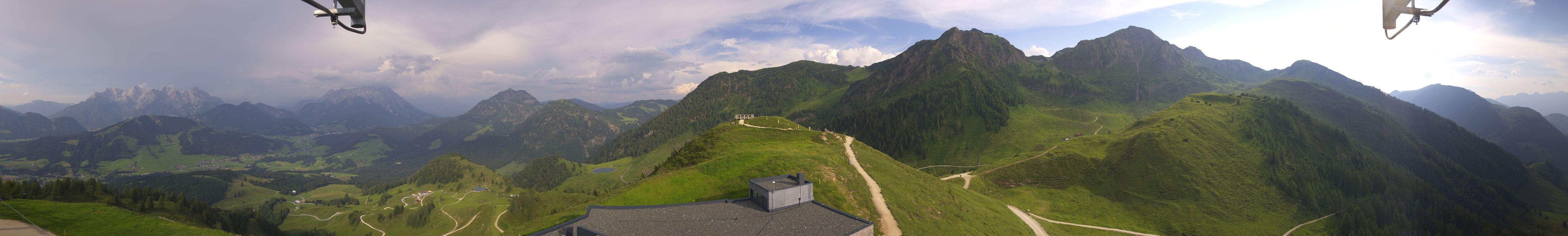 Archiv Foto Webcam Panorama vom Lärchfilzkogel 1645m