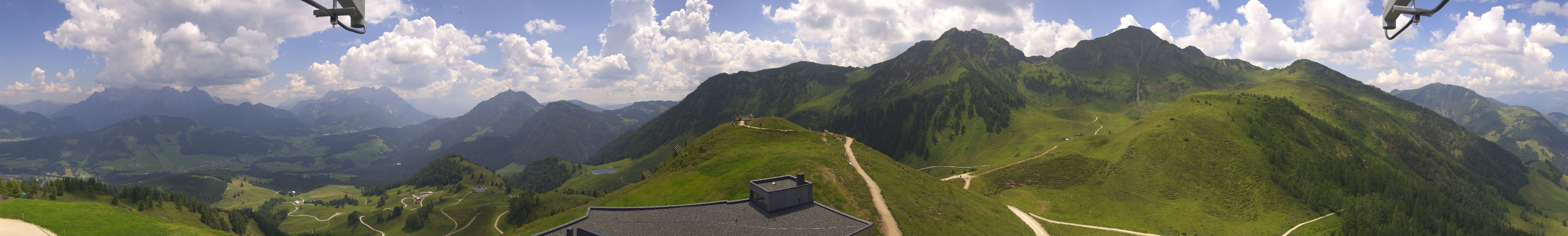 Archiv Foto Webcam Panorama vom Lärchfilzkogel 1645m