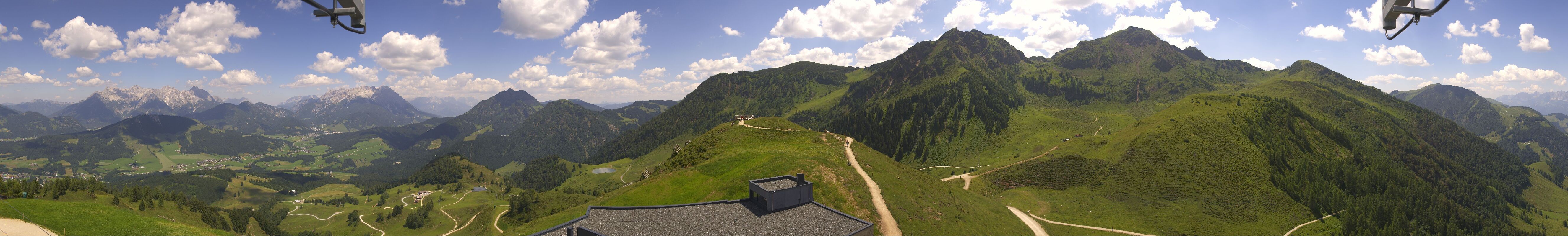 Archiv Foto Webcam Panorama vom Lärchfilzkogel 1645m