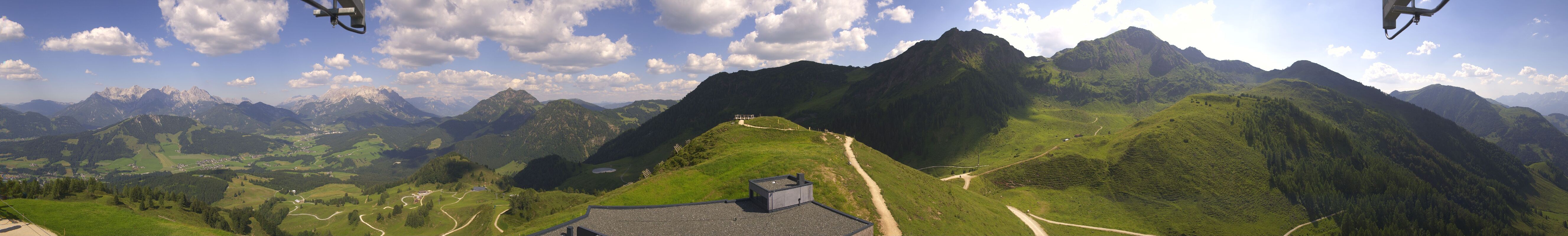 Archiv Foto Webcam Panorama vom Lärchfilzkogel 1645m