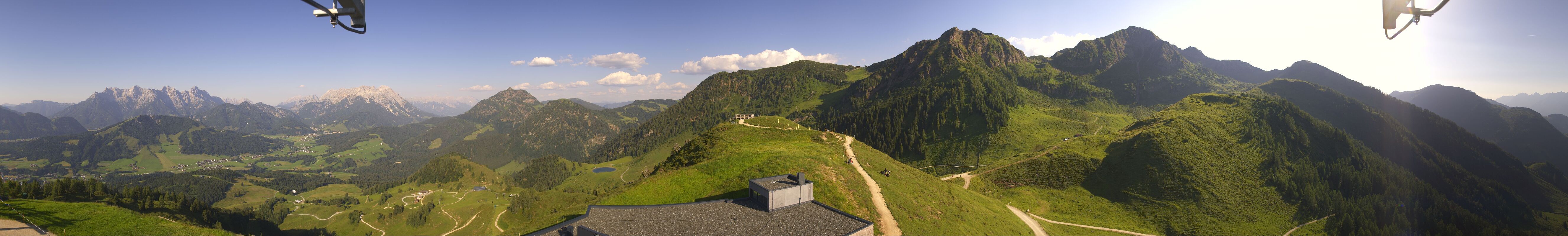 Archiv Foto Webcam Panorama vom Lärchfilzkogel 1645m