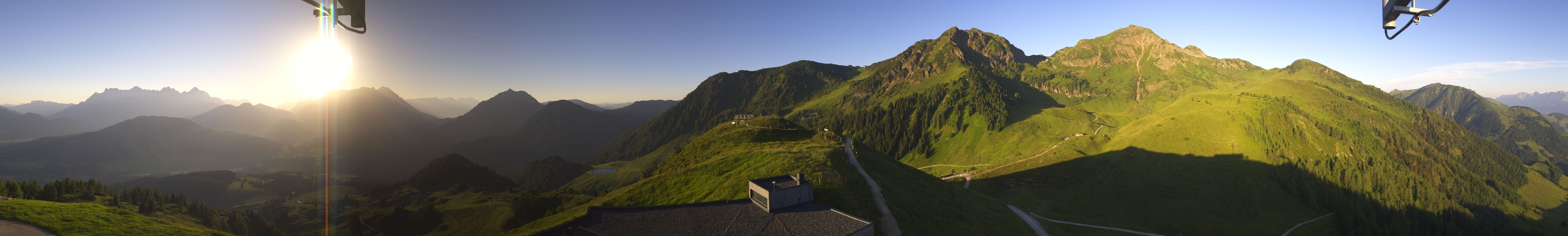 Archiv Foto Webcam Panorama vom Lärchfilzkogel 1645m