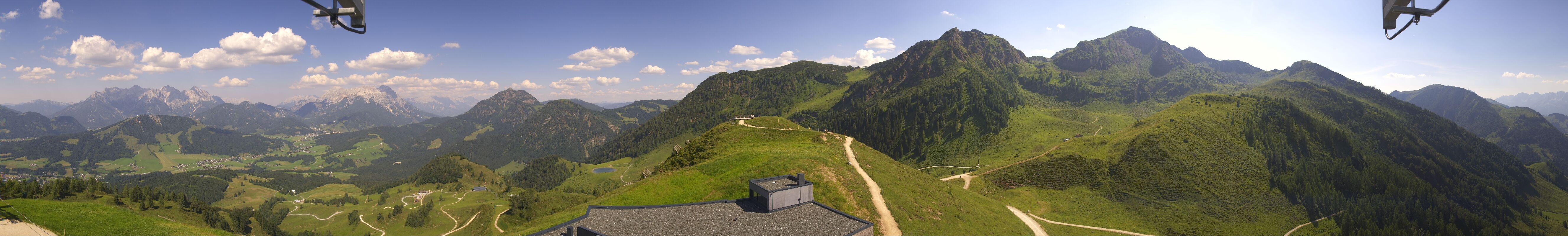 Archiv Foto Webcam Panorama vom Lärchfilzkogel 1645m