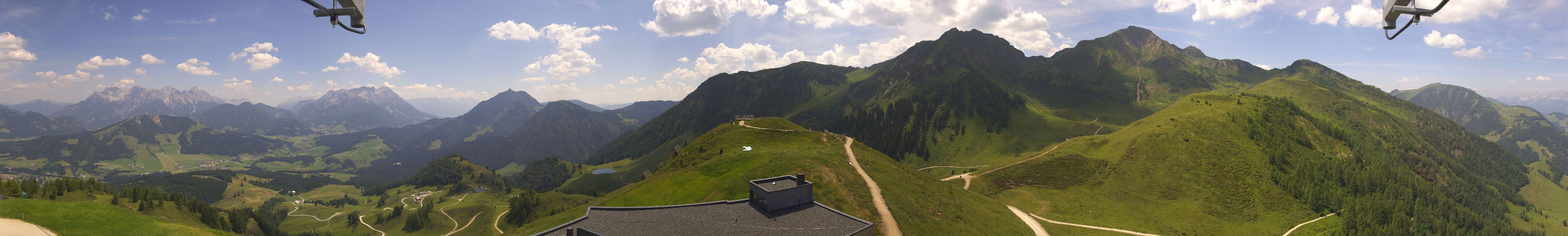 Archiv Foto Webcam Panorama vom Lärchfilzkogel 1645m