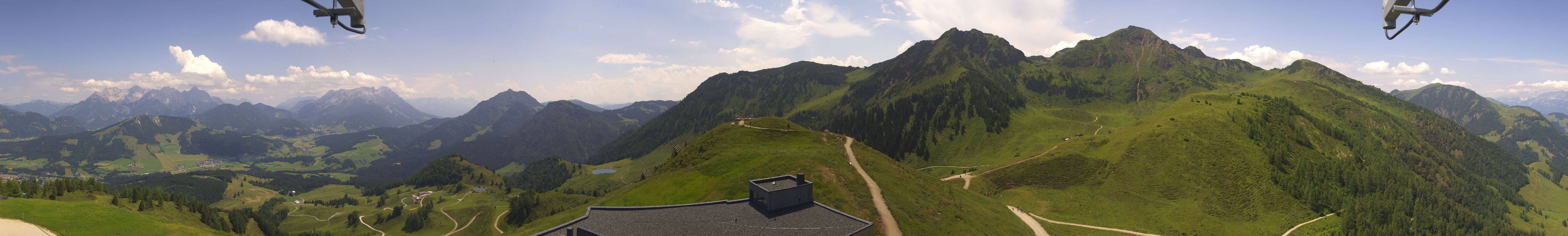 Archiv Foto Webcam Panorama vom Lärchfilzkogel 1645m