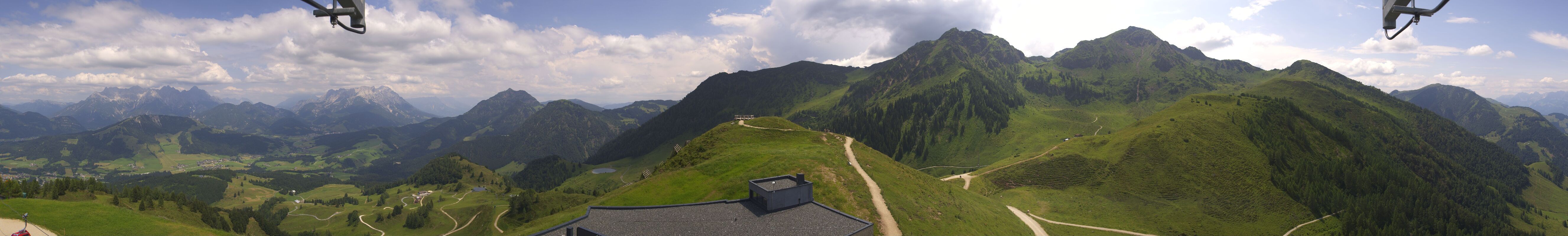 Archiv Foto Webcam Panorama vom Lärchfilzkogel 1645m