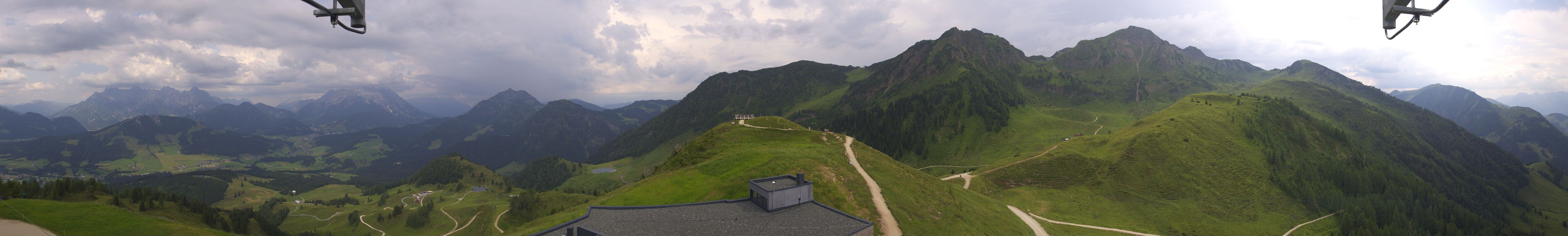 Archiv Foto Webcam Panorama vom Lärchfilzkogel 1645m