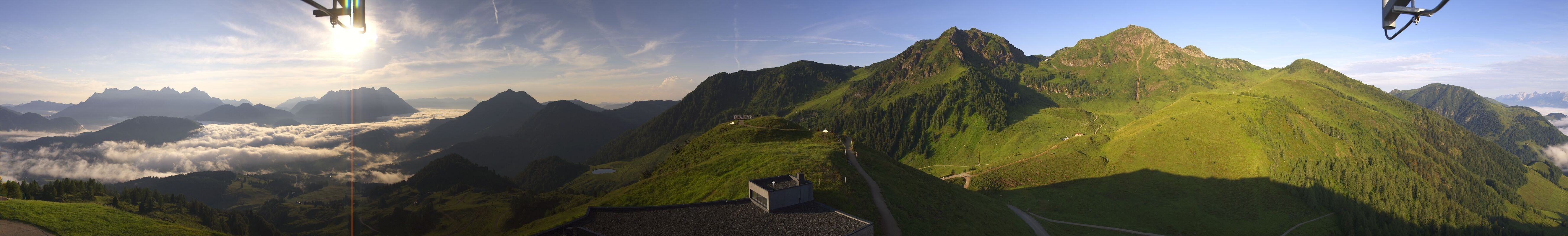 Archiv Foto Webcam Panorama vom Lärchfilzkogel 1645m