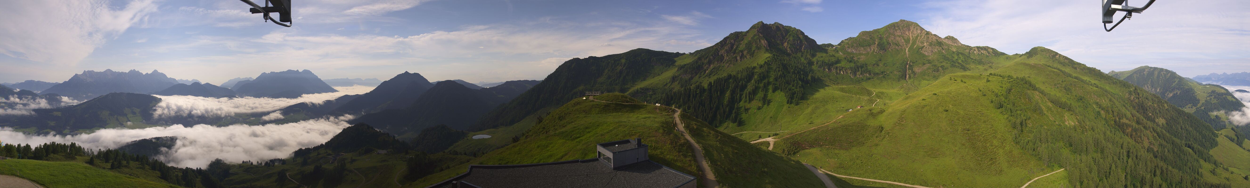 Archiv Foto Webcam Panorama vom Lärchfilzkogel 1645m