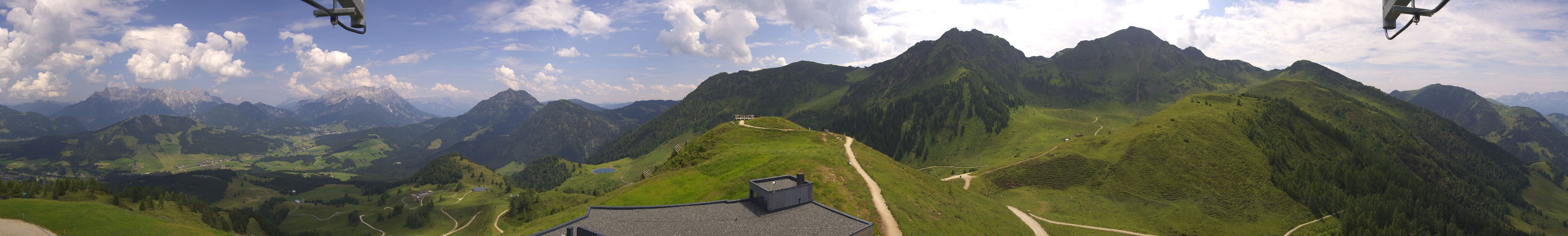 Archiv Foto Webcam Panorama vom Lärchfilzkogel 1645m