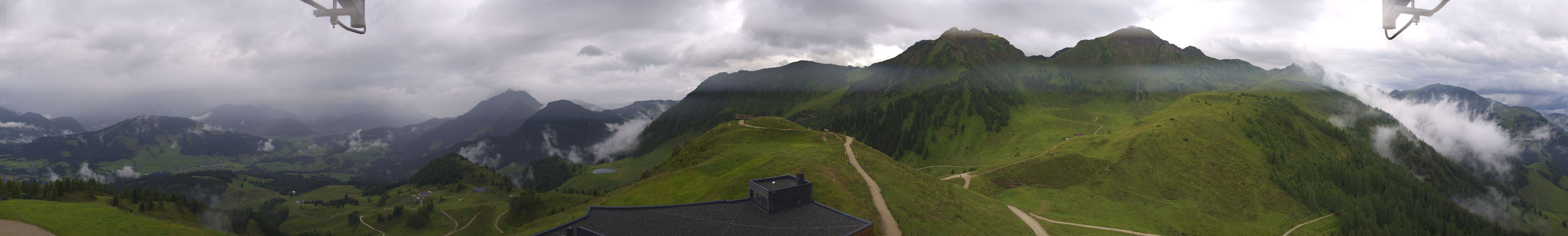 Archiv Foto Webcam Panorama vom Lärchfilzkogel 1645m