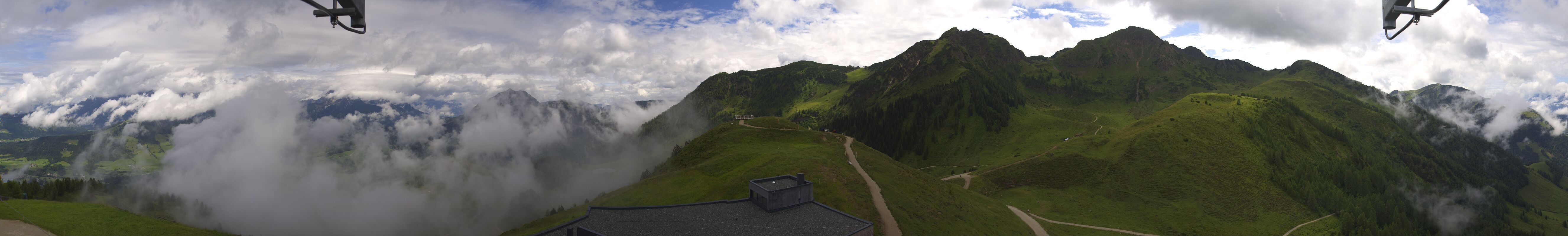 Archiv Foto Webcam Panorama vom Lärchfilzkogel 1645m