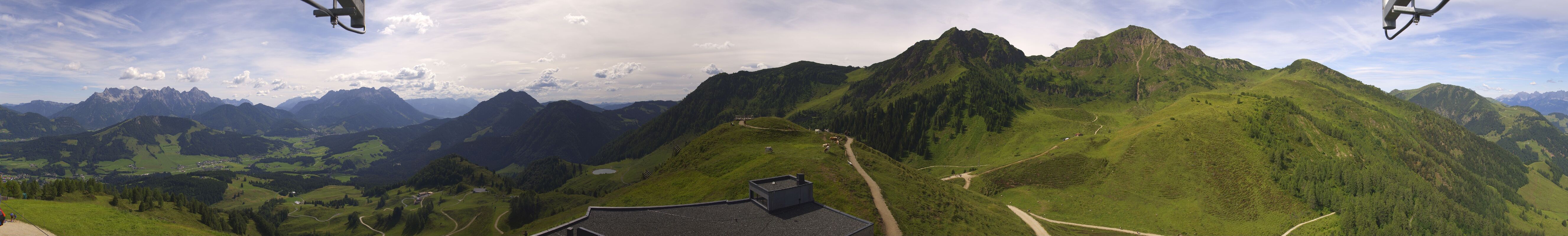 Archiv Foto Webcam Panorama vom Lärchfilzkogel 1645m