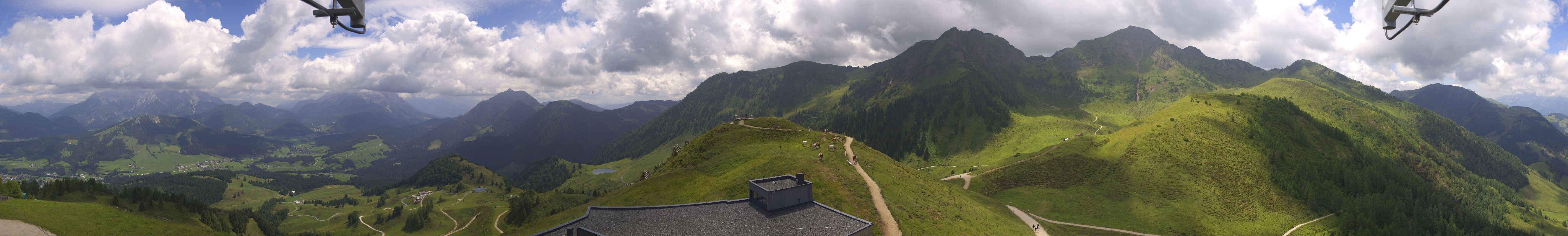 Archiv Foto Webcam Panorama vom Lärchfilzkogel 1645m